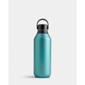 Chilly's Metallic 350ml / 500ml / 1L Series 2 Bottle Green | LU0132856