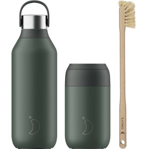Chilly's Series 2 Classics 340ml / 500ml / 1L Bundles Deep Green | NT2186395