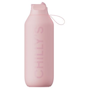 Chilly's Solid Colours 500ml / 1L Series 2 Flip Bottle Pink | YL9127086