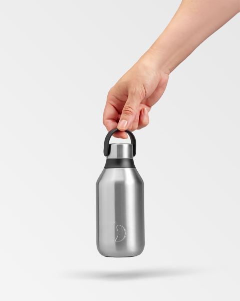 Chilly's 90% Recycled 350ml / 500ml / 1L Series 2 Bottle Grey | MB3948270