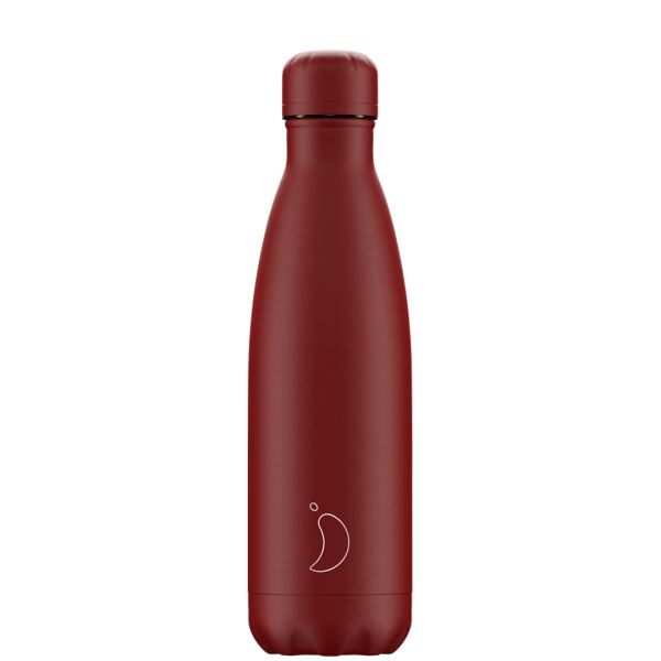 Chilly\'s Matte 500ml / 750ml Original Bottle Red | XE0923165