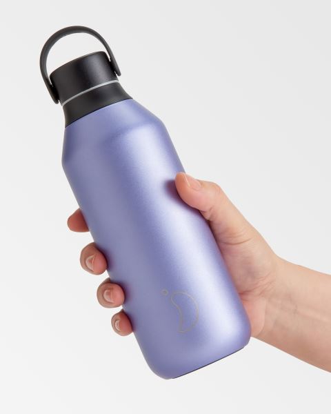 Chilly's Metallic 350ml / 500ml / 1L Series 2 Bottle Lavender / Purple | UG4597286