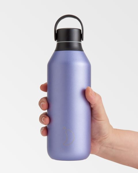 Chilly's Metallic 350ml / 500ml / 1L Series 2 Bottle Lavender / Purple | UG4597286