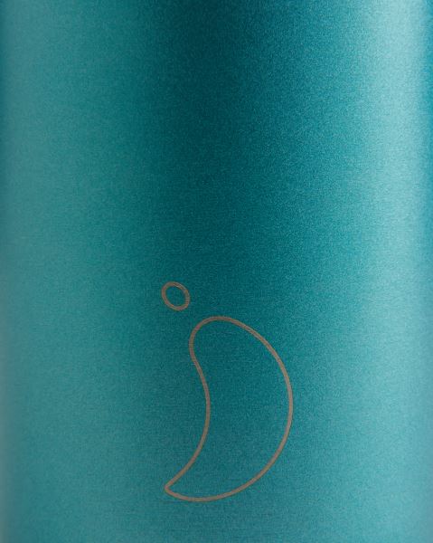 Chilly's Metallic 350ml / 500ml / 1L Series 2 Bottle Green | LU0132856