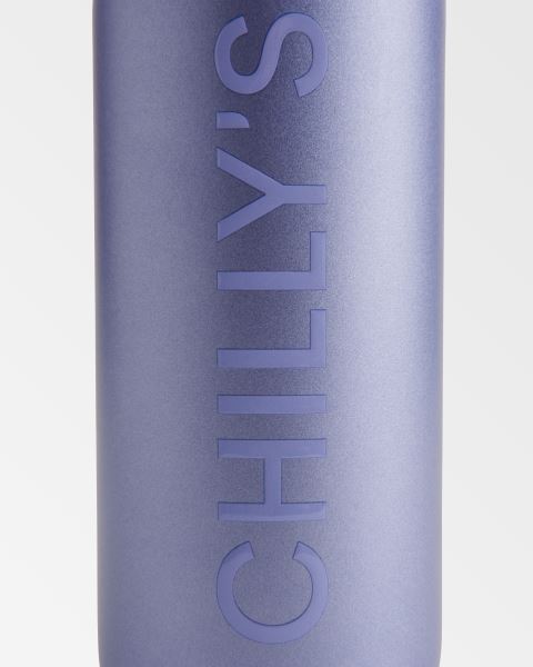 Chilly's Metallic 500ml / 1L Series 2 Flip Bottle Lavender | LG1523467