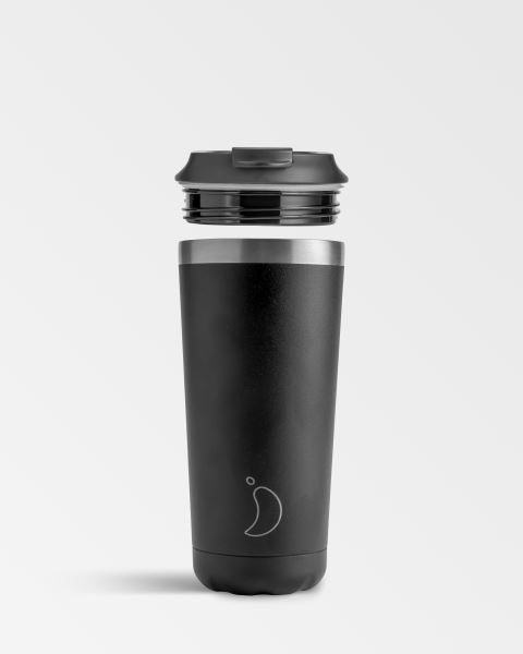 Chilly's Original Coffee Lid Duo 340ml / 500ml / 1L Bundles Coffee / Black | FX6385410