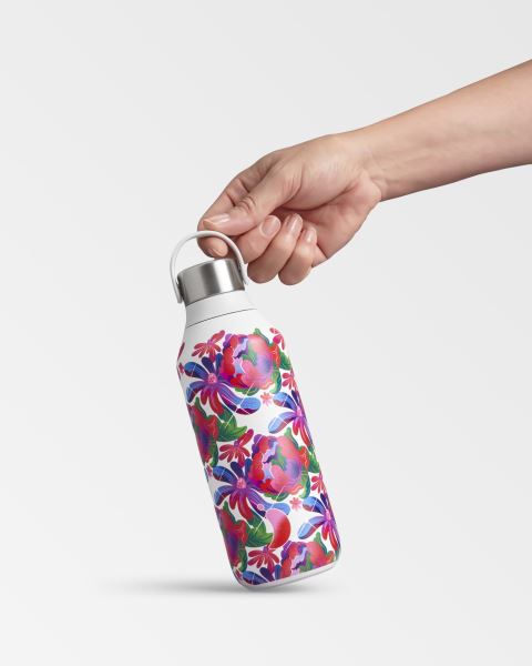 Chilly's Patterns 350ml / 500ml / 1L Series 2 Bottle Peony Tumble | BV0643928
