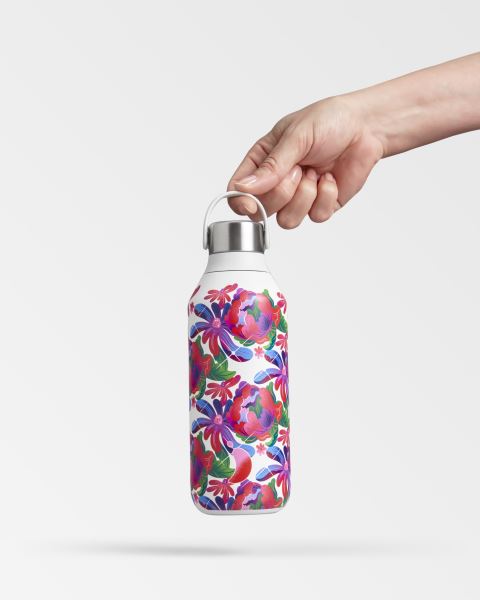 Chilly's Patterns 350ml / 500ml / 1L Series 2 Bottle Peony Tumble | BV0643928