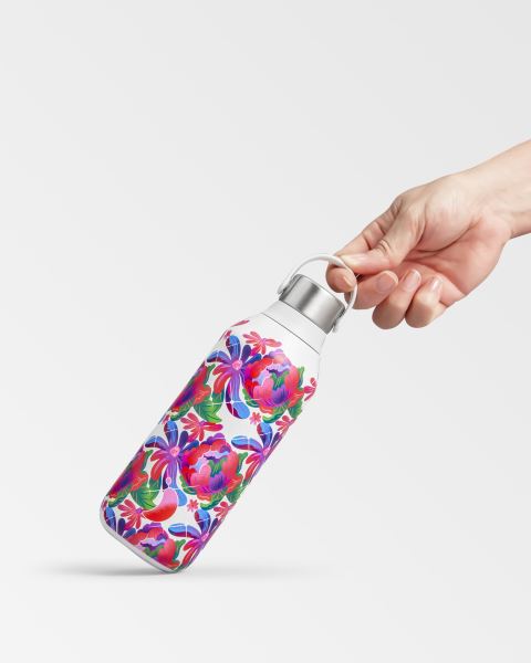 Chilly's Patterns 350ml / 500ml / 1L Series 2 Bottle Peony Tumble | BV0643928