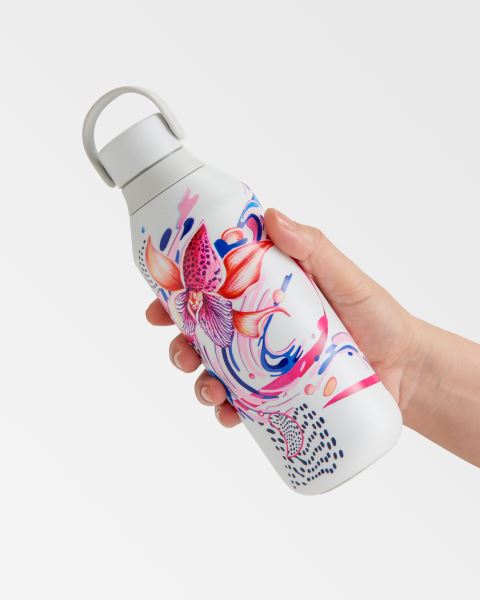Chilly's Patterns 350ml / 500ml / 1L Series 2 Bottle Purple | WQ5084731