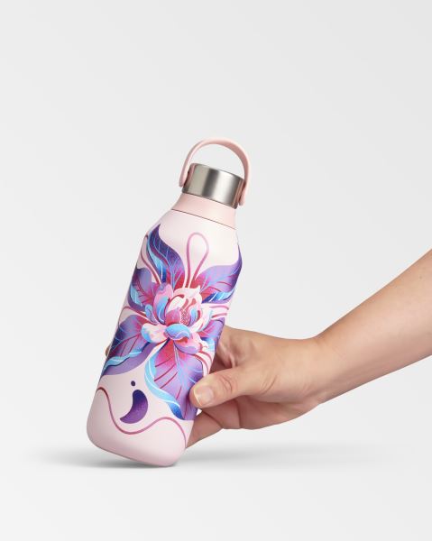 Chilly's Patterns 350ml / 500ml / 1L Series 2 Bottle Magnolia Twist | KX4057189