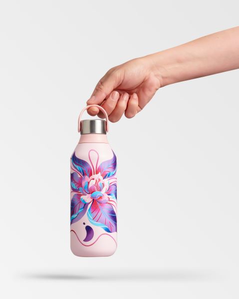 Chilly's Patterns 350ml / 500ml / 1L Series 2 Bottle Magnolia Twist | KX4057189