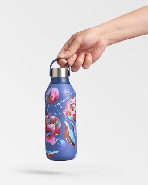 Chilly's Patterns 350ml / 500ml / 1L Series 2 Bottle Galaxy Bloom | ZD3906827