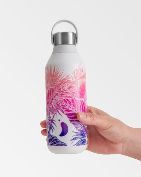 Chilly's Patterns 350ml / 500ml / 1L Series 2 Bottle Green | PD8765412