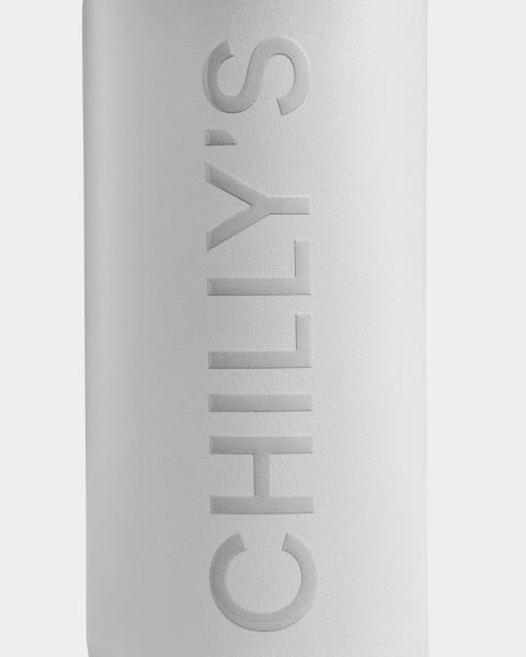 Chilly's Solid Colours 500ml / 1L Series 2 Flip Bottle Grey | MG3609245