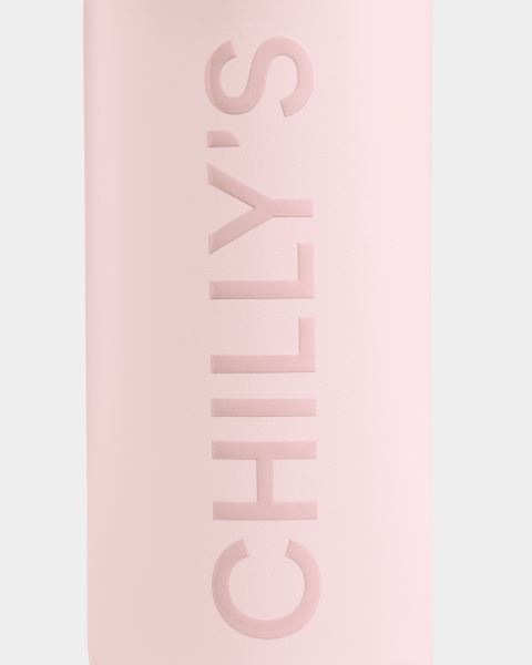 Chilly's Solid Colours 500ml / 1L Series 2 Flip Bottle Pink | YL9127086