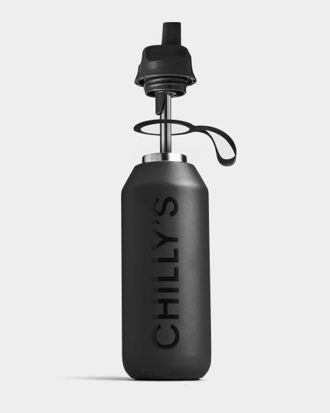 Chilly's Solid Colours 500ml / 1L Series 2 Flip Bottle Abyss | KH2058134