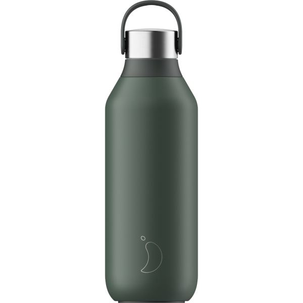 Chilly\'s Solids 350ml / 500ml / 1L Series 2 Bottle Deep Green | NE9304715